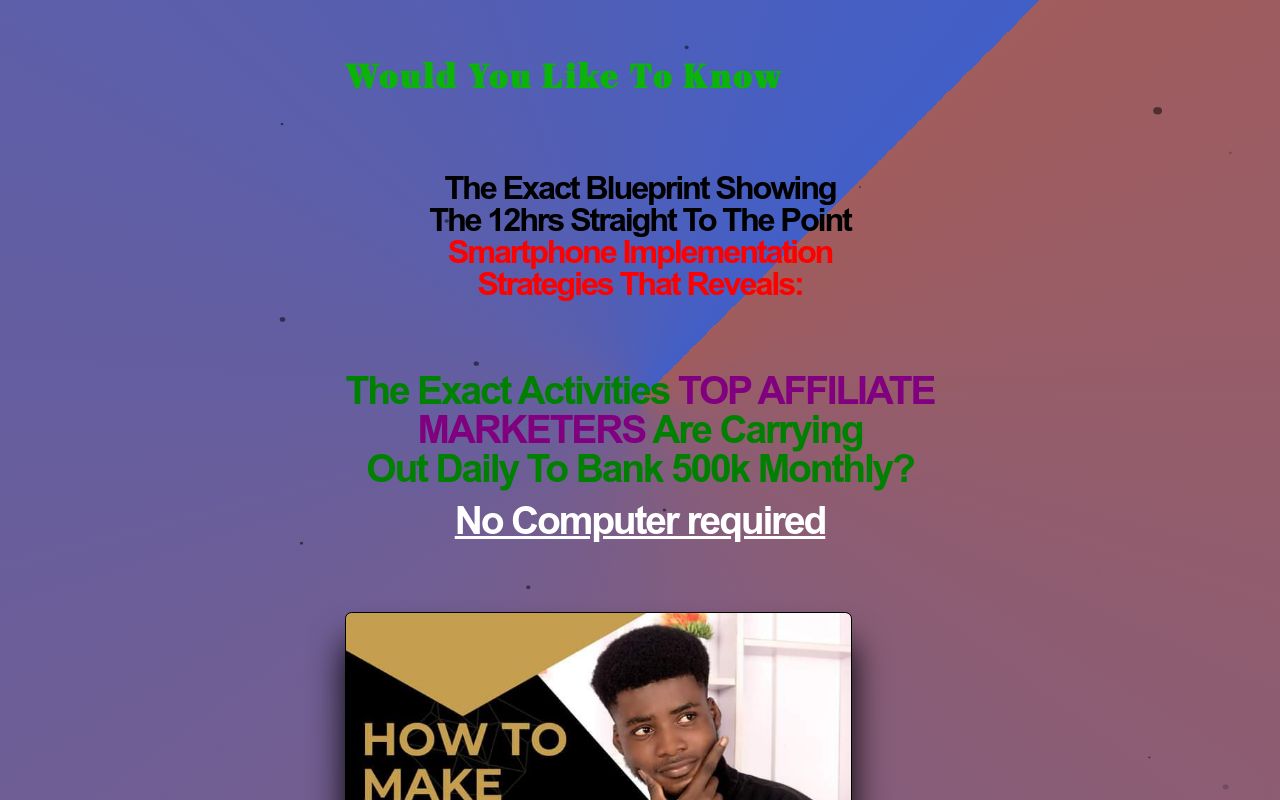 AUTOMATED INCOME MACHINE